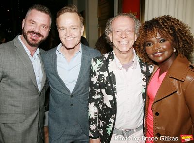 Nick Mayo, Michael Hartman, Bruce Cohen and Karine Jean-Pierre  Photo