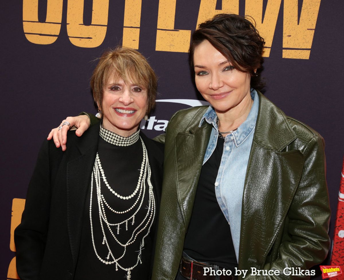 Patti LuPone and Katrina Lenk at 