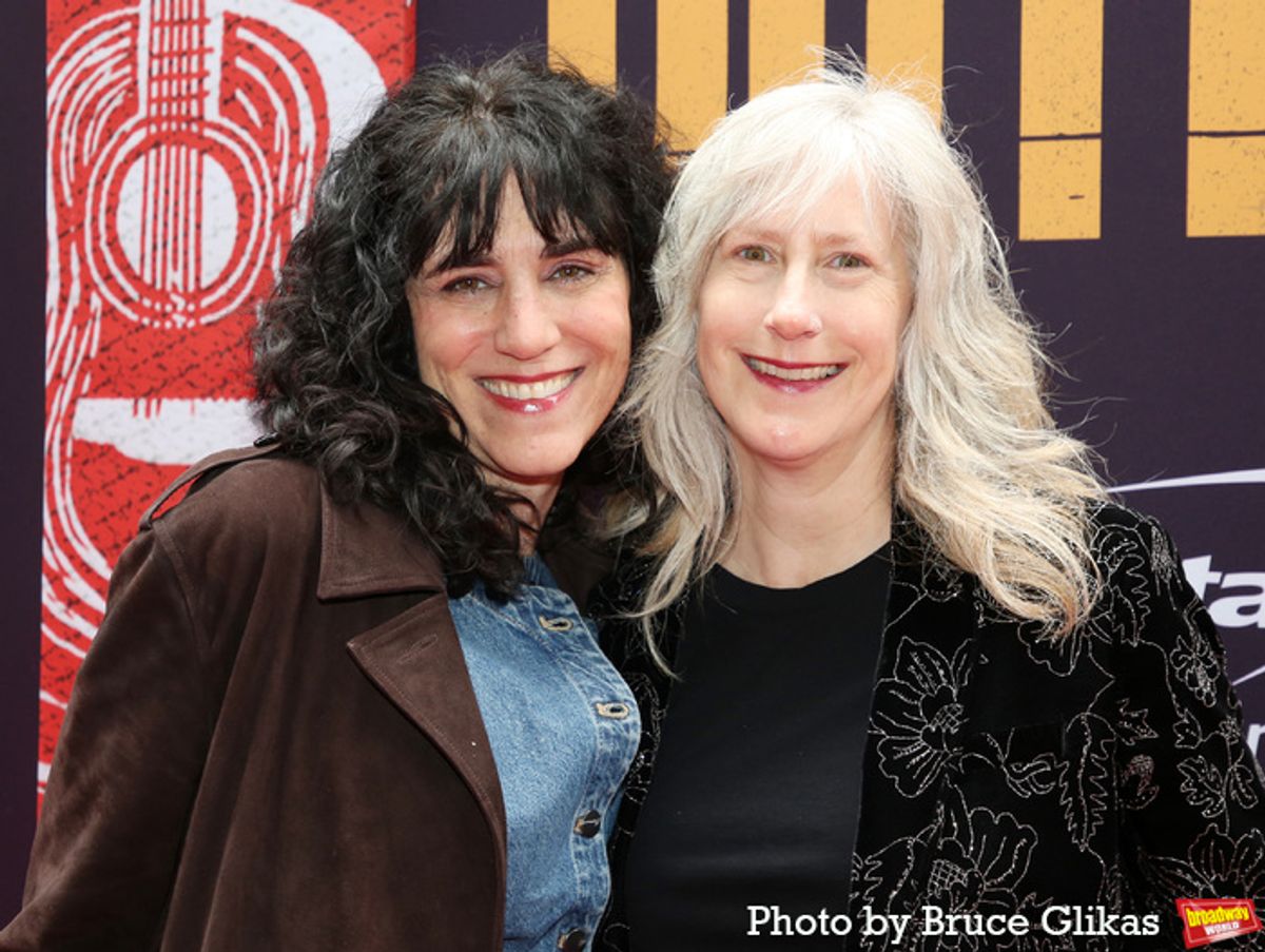 Leigh Silverman and Cynthia Cahill at 
