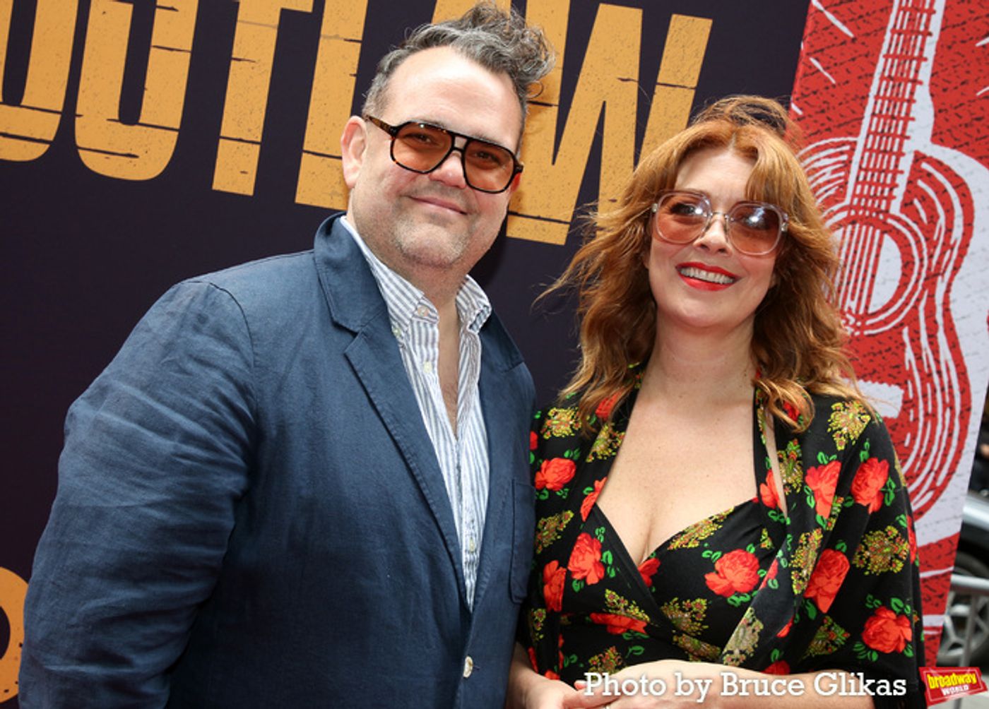 Photos: Stars Walk the Red Carpet on Opening Night of DEAD OUTLAW  Image