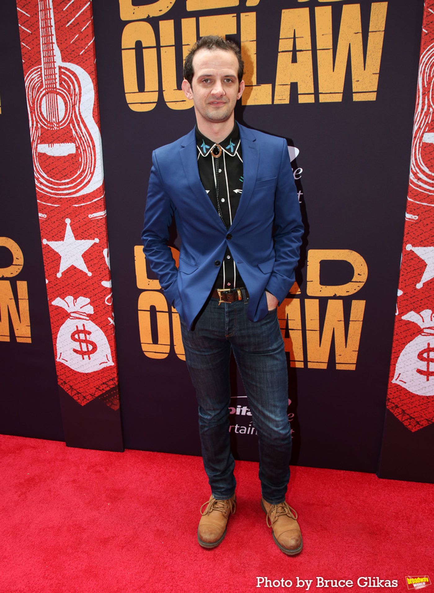 Photos: Stars Walk the Red Carpet on Opening Night of DEAD OUTLAW  Image