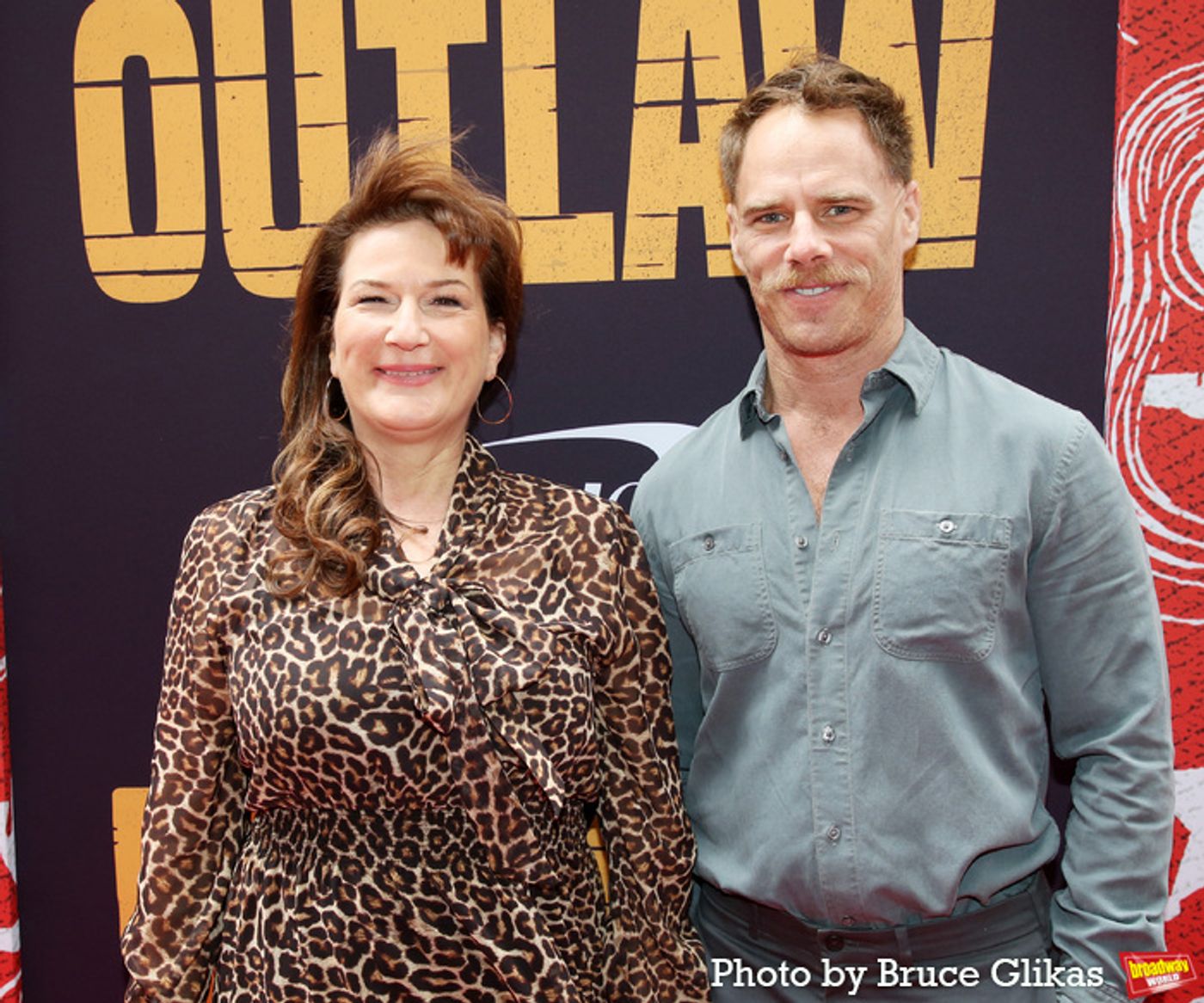 Photos: Stars Walk the Red Carpet on Opening Night of DEAD OUTLAW  Image