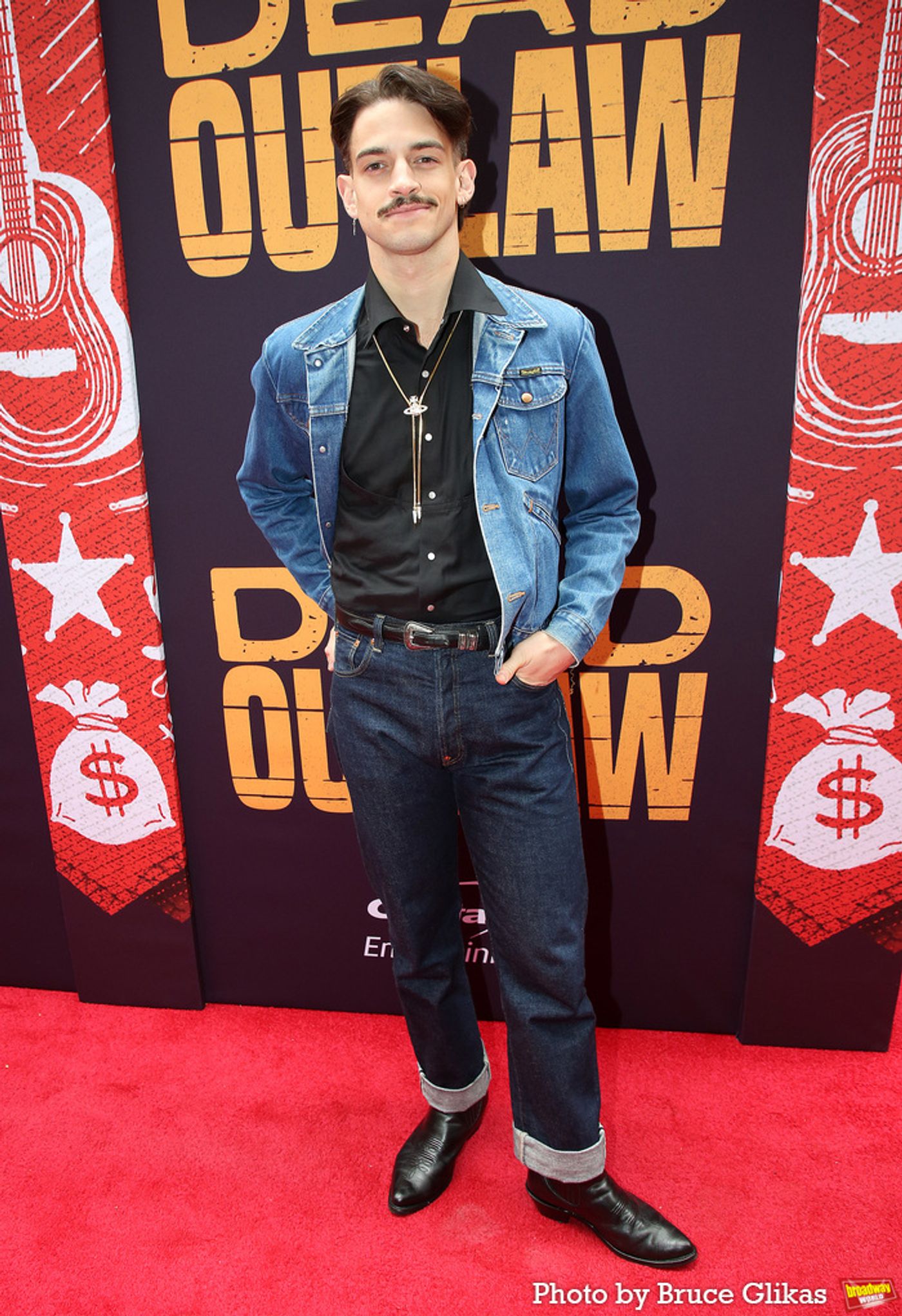 Photos: Stars Walk the Red Carpet on Opening Night of DEAD OUTLAW  Image