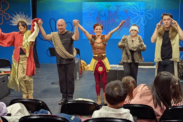 Chrissy Pardo, Brian Jose,  Kimbirdlee Fadner, Jack Fadner, Benjamin Leaf   Photo