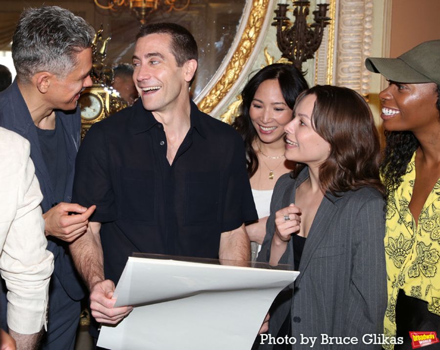 Photos: Jake Gyllenhaal Gets a Sardi's Portrait  Image