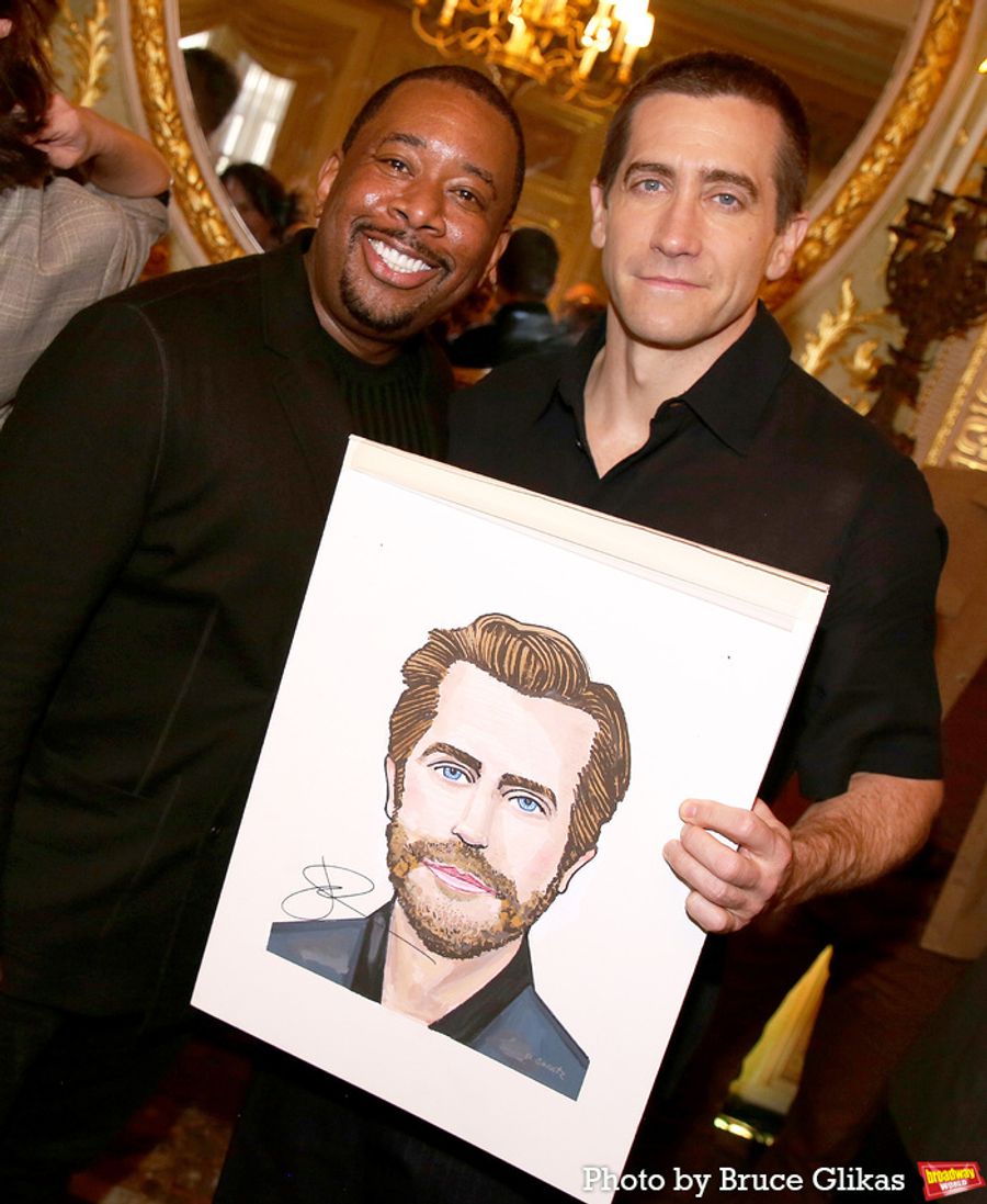 Photos: Jake Gyllenhaal Gets a Sardi's Portrait  Image