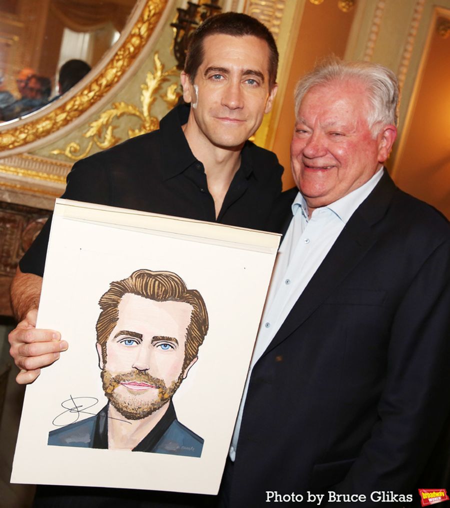 Photos: Jake Gyllenhaal Gets a Sardi's Portrait  Image