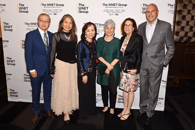 Charlotte Ackert (3rd from L) attends The WNET Group 2025 Gala Celebrates the Arts an Photo