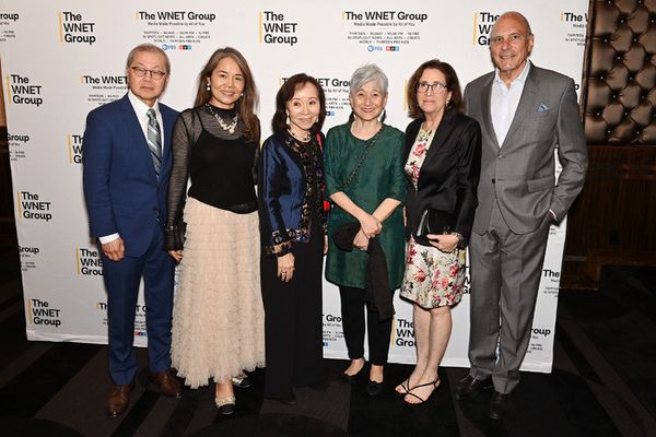 Charlotte Ackert (3rd from L) attends The WNET Group 2025 Gala Celebrates the Arts an Photo