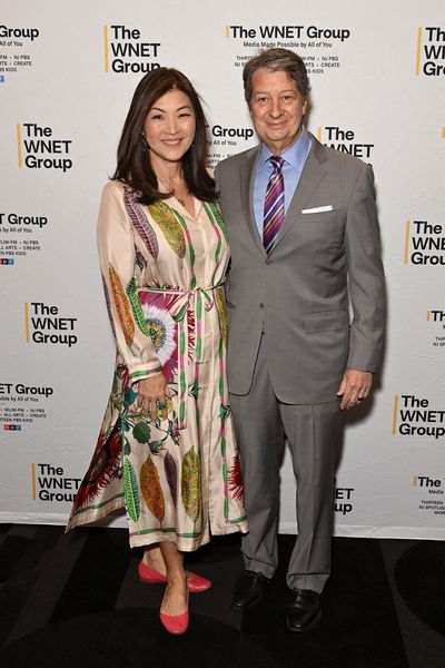 Juju Chang and Neal Shapiro
Photo by Bryan Bedder/Getty Images for WNET Group) Photo