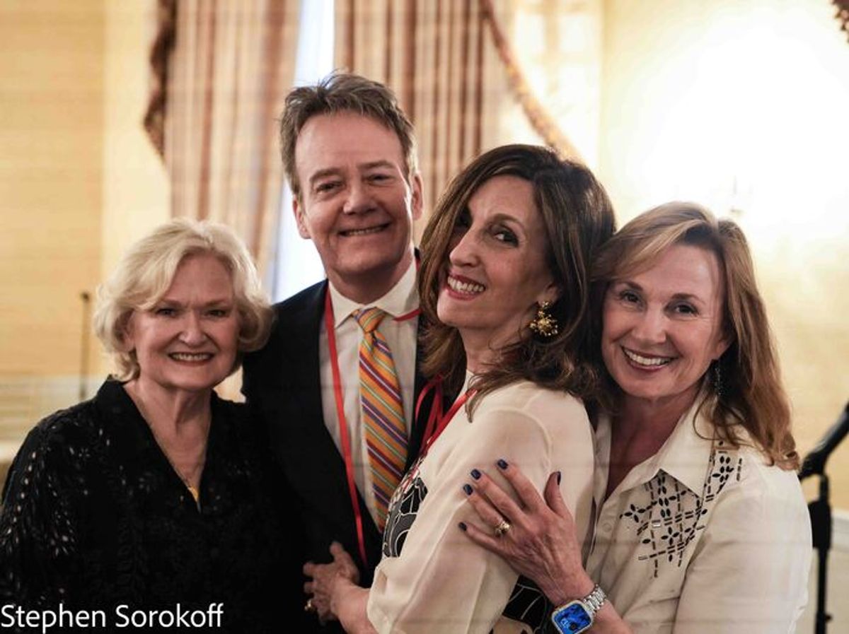 Nancy McGraw, Eric Comstock, Barbara Fasano, Riassa Katona Bennett at 