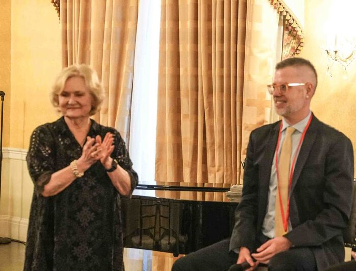 Nancy McGraw & Jeff Barros at 