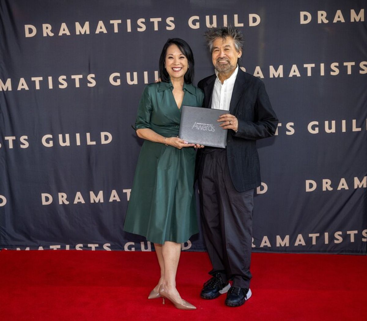 Christine Toy Johnson, David Henry Hwang at 