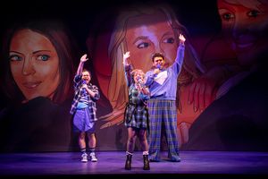 Patrick Nathan Falk, Milly Shapiro, Luke Islam Photo