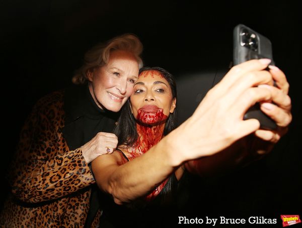 Glenn Close and Nicole Scherzinger  Photo