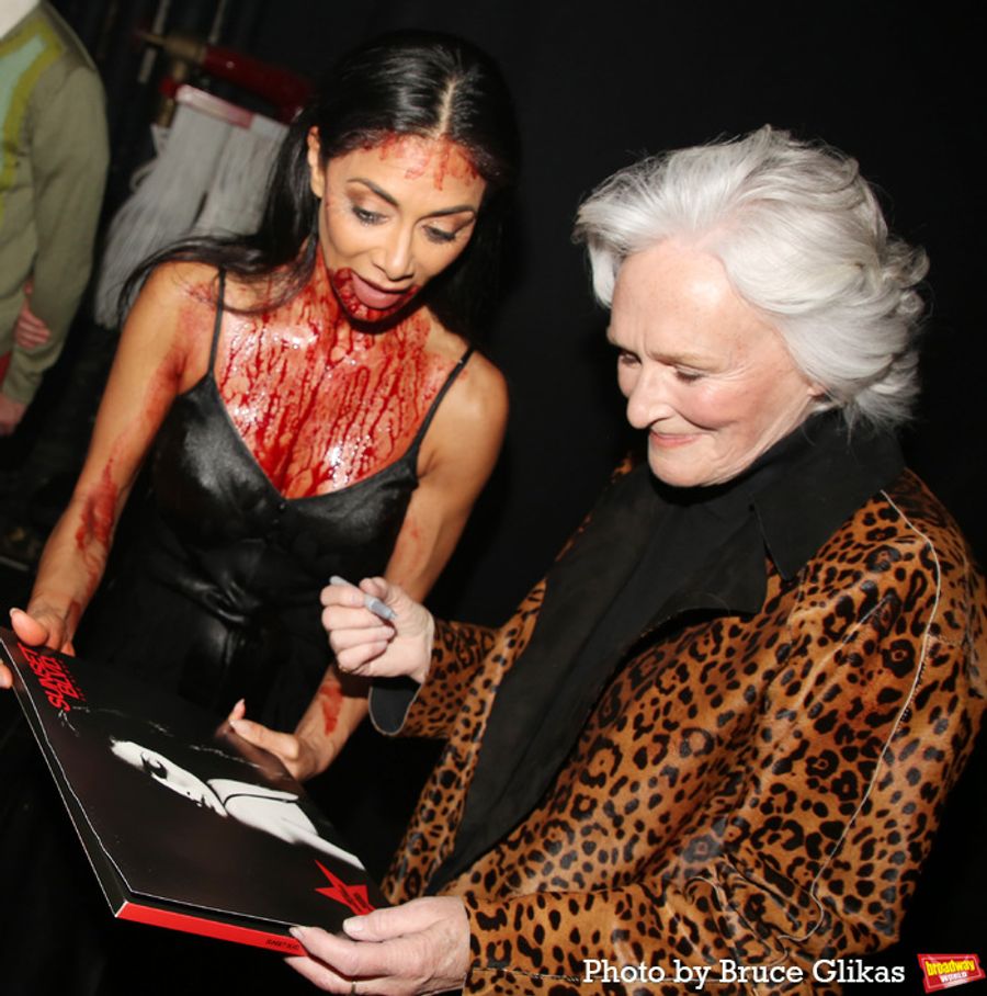 Photos: Glenn Close Sees Nicole Scherzinger in SUNSET BOULEVARD - Two Norma Desmonds Meet  Image