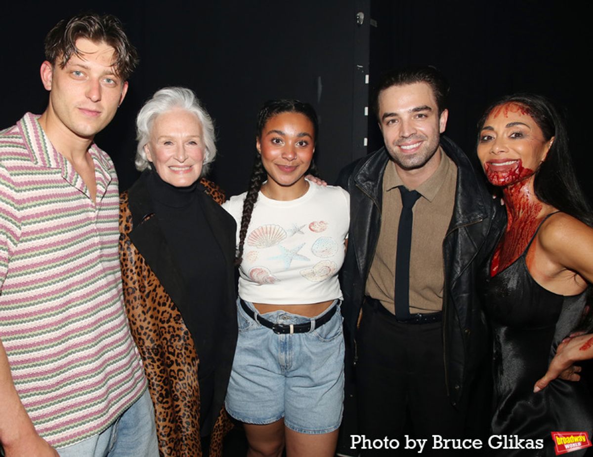 Tom Francis, Glenn Close, Grace Hodgett Young, Pierre Marais and Nicole Scherzinger at 