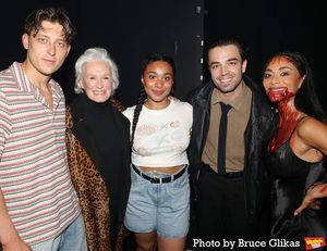 Tom Francis, Glenn Close, Grace Hodgett Young, Pierre Marais and Nicole Scherzinger @ BroadwayWorld Tom Francis, Glenn Close, Grace Hodgett Young, Pierre Marais and Nicole Scherzinger Photo