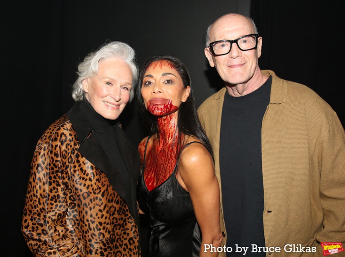 Glenn Close, Nicole Scherzinger and Neil Meron at 