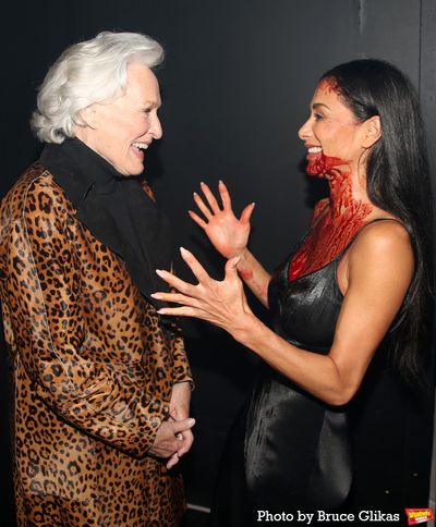 Glenn Close and Nicole Scherzinger Photo