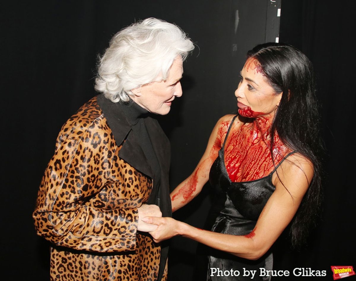 Glenn Close and Nicole Scherzinger  at 