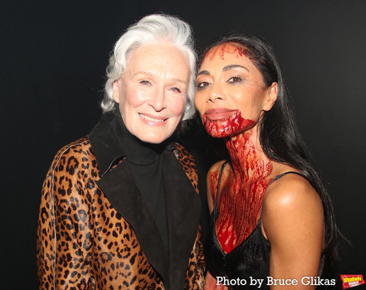 Glenn Close and Nicole Scherzinger at 