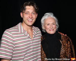 Tom Francis and Glenn Close @ BroadwayWorld Tom Francis and Glenn Close Photo