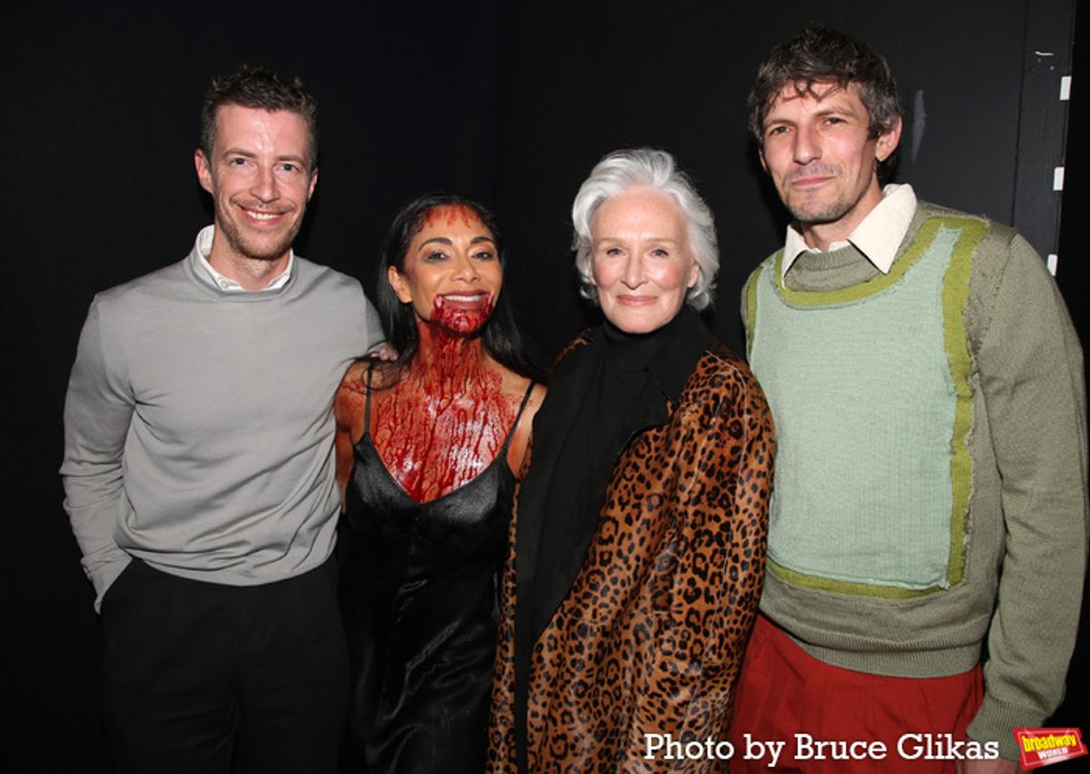 Nicole Scherzinger, Nick Haramis, Misha Khan and Glenn Close  at 
