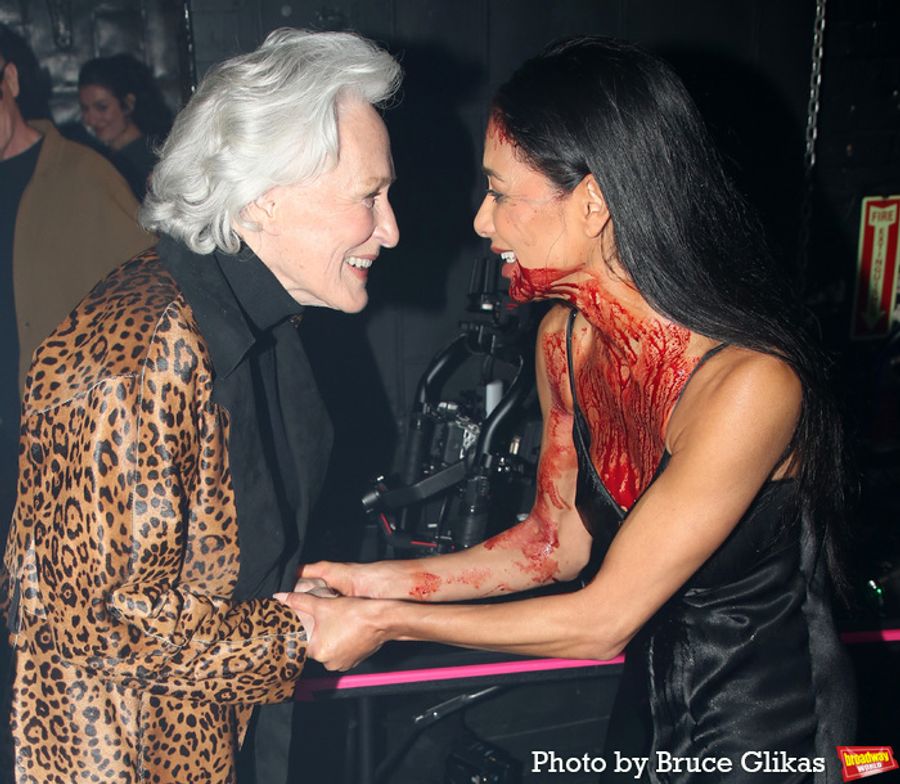 Photos: Glenn Close Sees Nicole Scherzinger in SUNSET BOULEVARD - Two Norma Desmonds Meet  Image