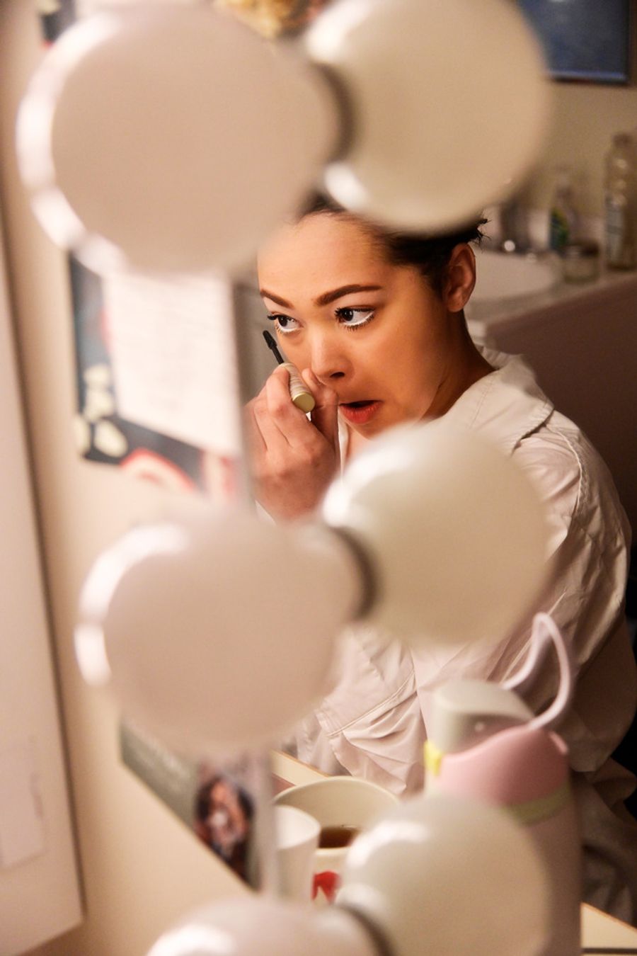 Photos: Jordan Tyson Prepares For GYPSY Backstage With The Dressing Room Project Image
