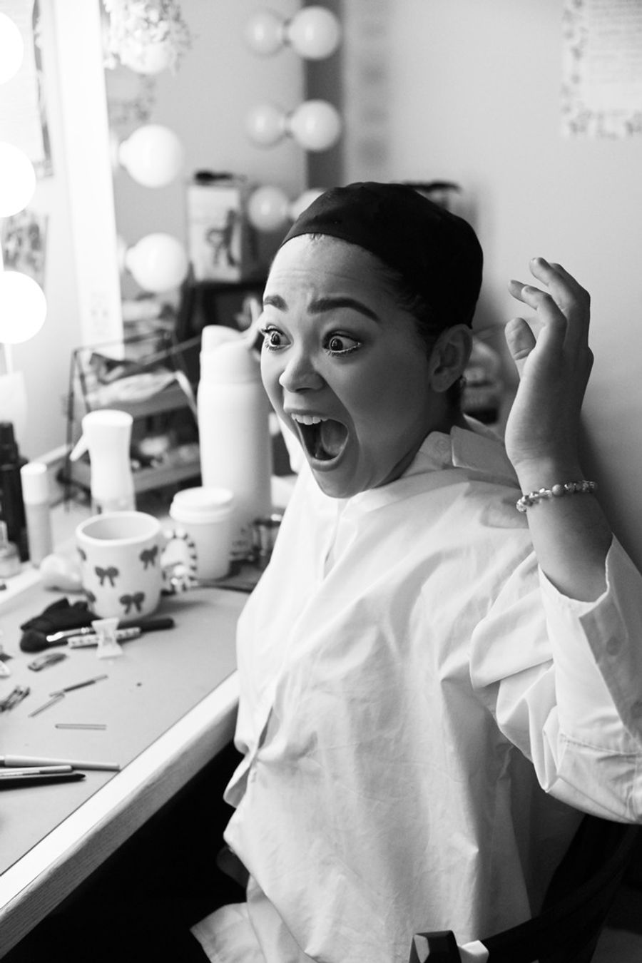 Photos: Jordan Tyson Prepares For GYPSY Backstage With The Dressing Room Project Image