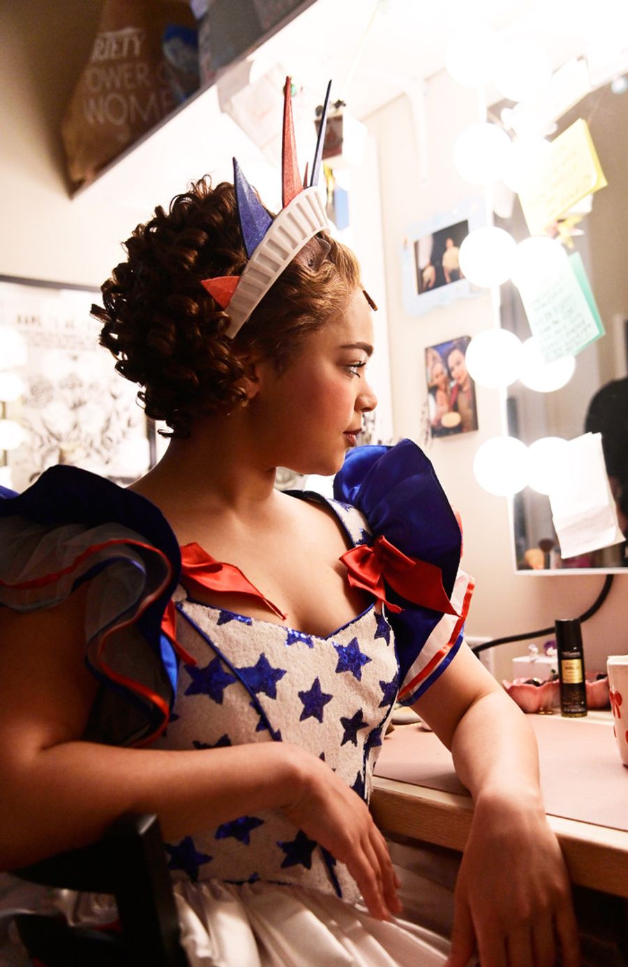 Photos: Jordan Tyson Prepares For GYPSY Backstage With The Dressing Room Project Image