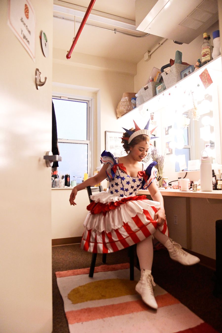 Photos: Jordan Tyson Prepares For GYPSY Backstage With The Dressing Room Project Image