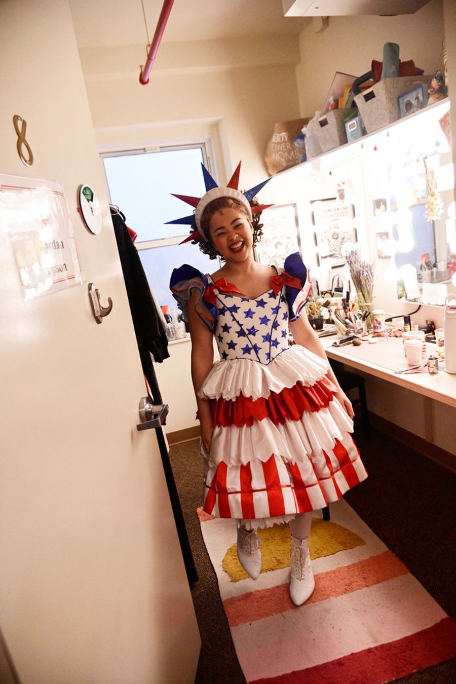 Photos: Jordan Tyson Prepares For GYPSY Backstage With The Dressing Room Project Image