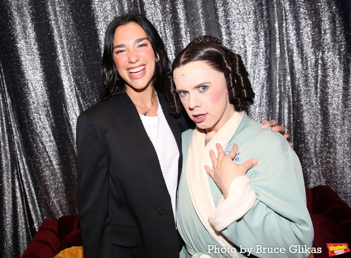 Dua Lipa and Cole Escola at 