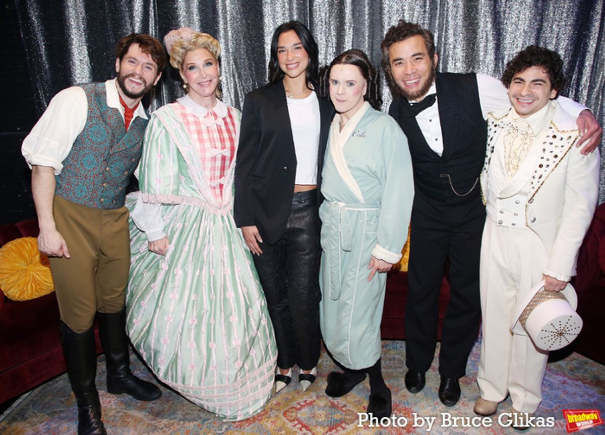 James Scully, Bianca Leigh, Dua Lipa, Cole Escola, Conrad Ricamora, and Tony Macht  at 