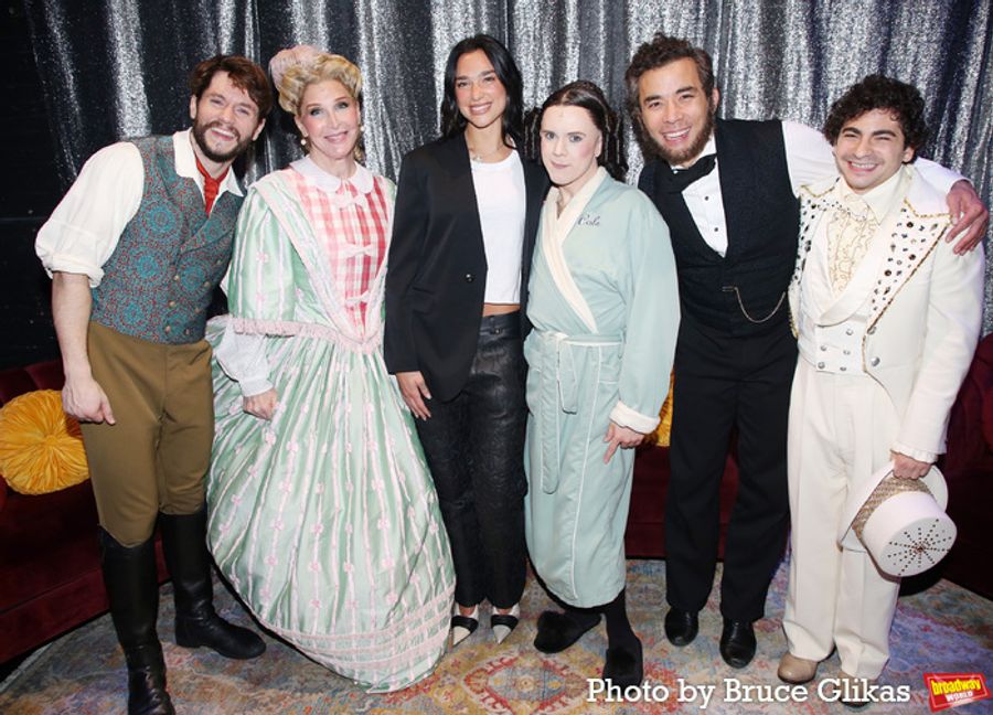Photos: Dua Lipa Visits OH, MARY! on Broadway Image