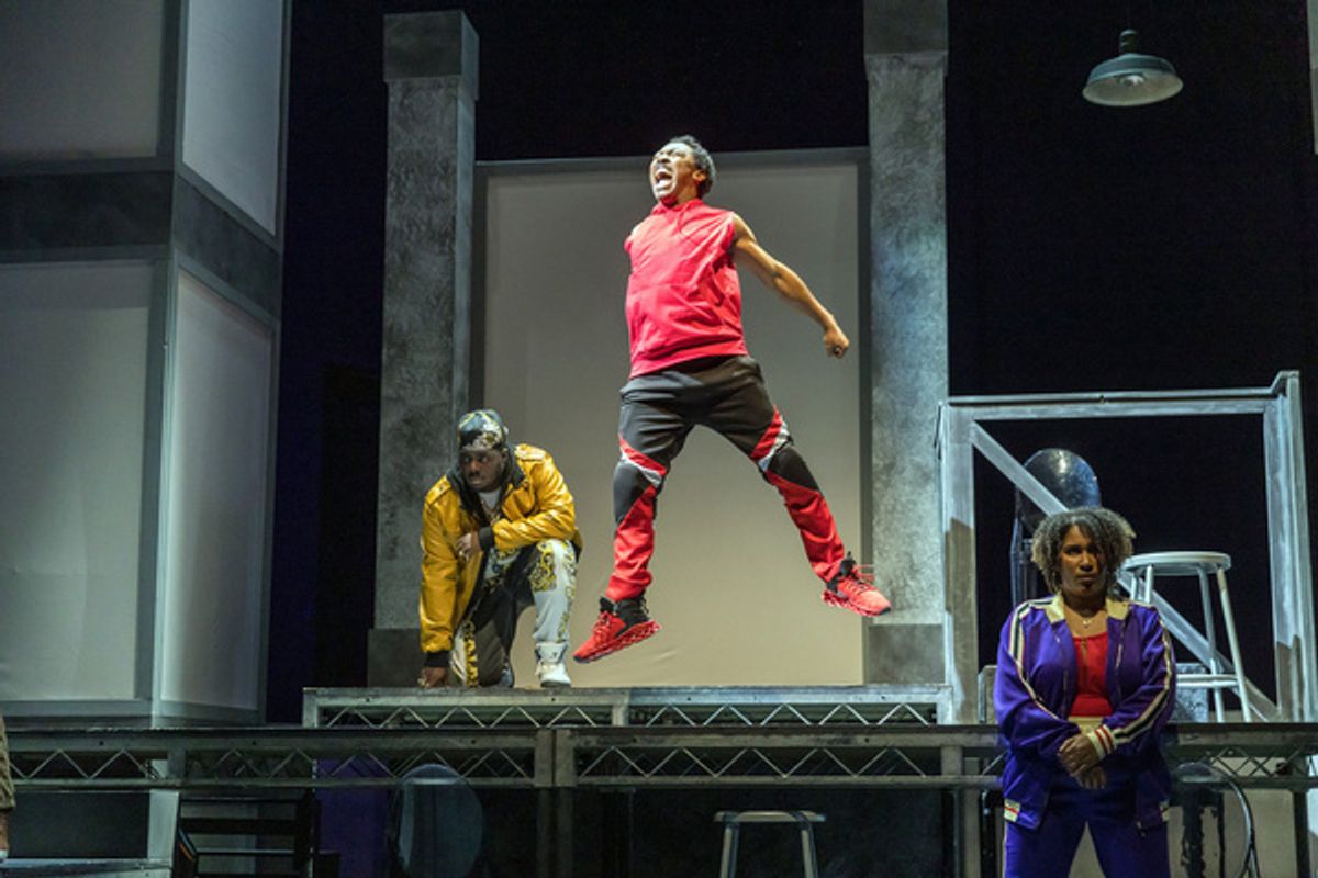 Lee Harris, Darius Marquis Johnson and Celia Mandela Rivera at 