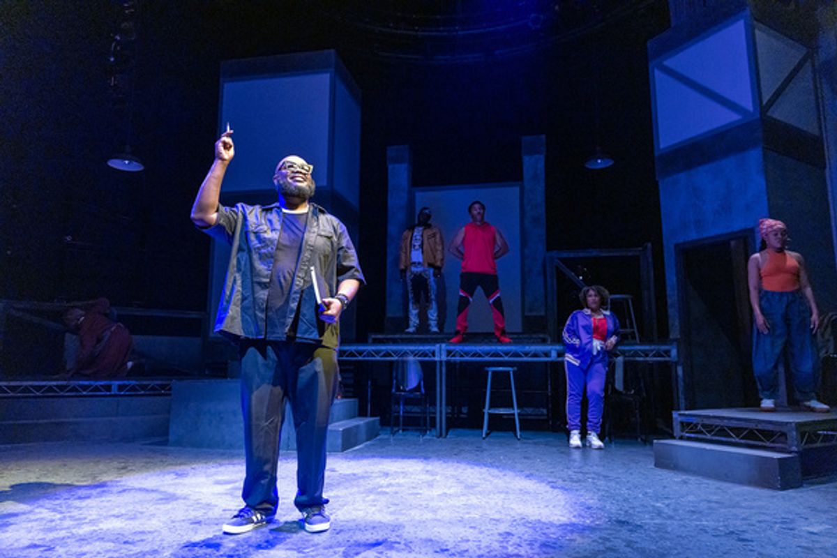 Khalif J. Gillett, Lee Harris, Darius Marquis Johnson,  Celia Mandela Rivera and Jasmine T.R. Gatewood at 