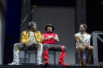 Lee Harris, Darius Marquis Johnson and Rogelio Douglas III Photo