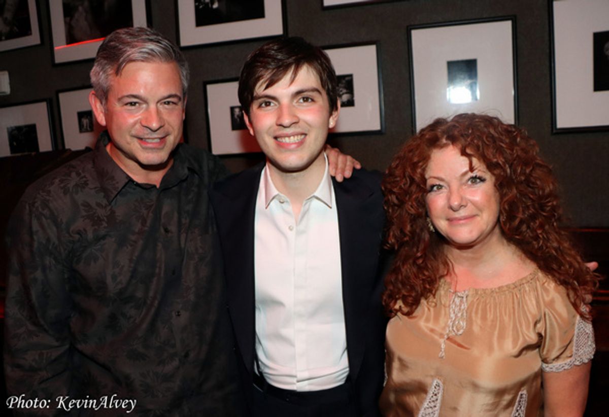 John Fischer, David Marino, Kelli Rabke at 