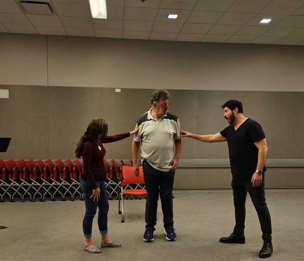 Maria Kanyova, Andrea Silvestrelli and Franco Pomponi  Photo