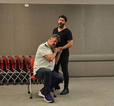 Andrea Silvestrelli and Franco Pomponi Photo