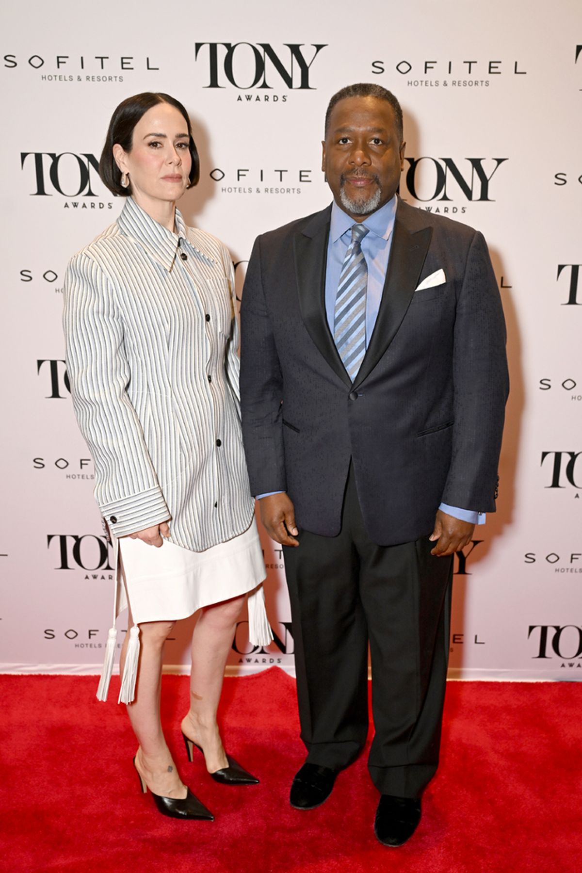 Sarah Paulson and Wendell Pierce  at 