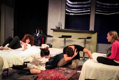 Josephine Phoenix, David Sommer, Michael Raver, and Noa Friedman Photo