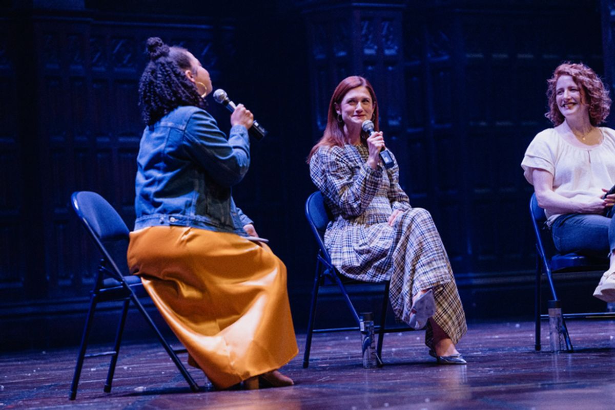 Felicia Fitzpatrick, Bonnie Wright and Sarah Killough  at 