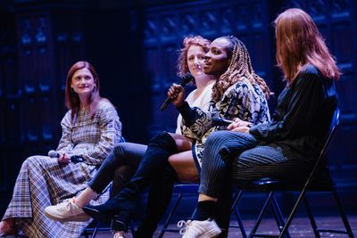 Bonnie Wright, Sarah Killough, Rachel Christopher and Megan Byrne Photo