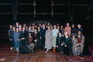 Bonnie Wright with the cast of Broadway's Harry Potter and the Cursed Child Photo