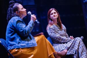 Felicia Fitzpatrick and Bonnie Wright Photo