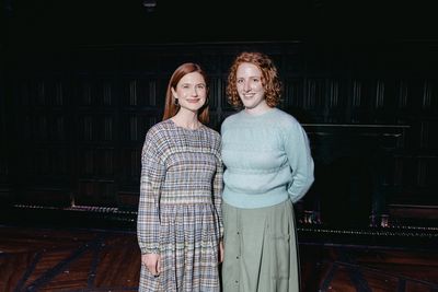 Bonnie Wright and Sarah Killough Photo